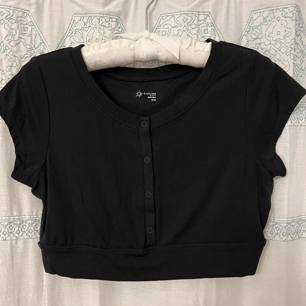 Off line by aerie crop top
